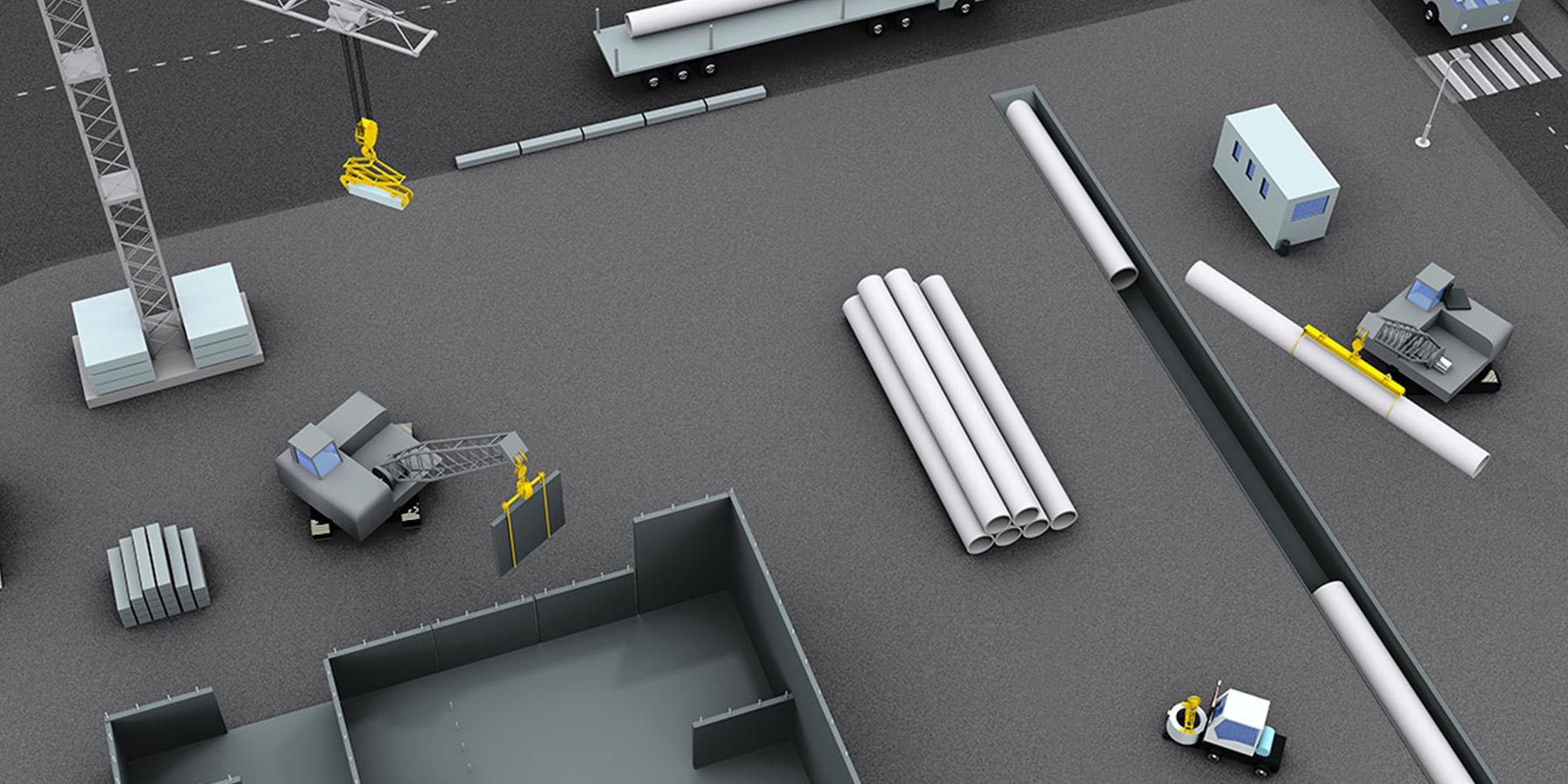 Création d'infographie 3D pour la sidérurgie