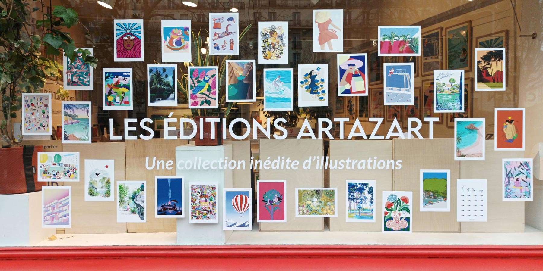 photo de la librairie artazart à paris