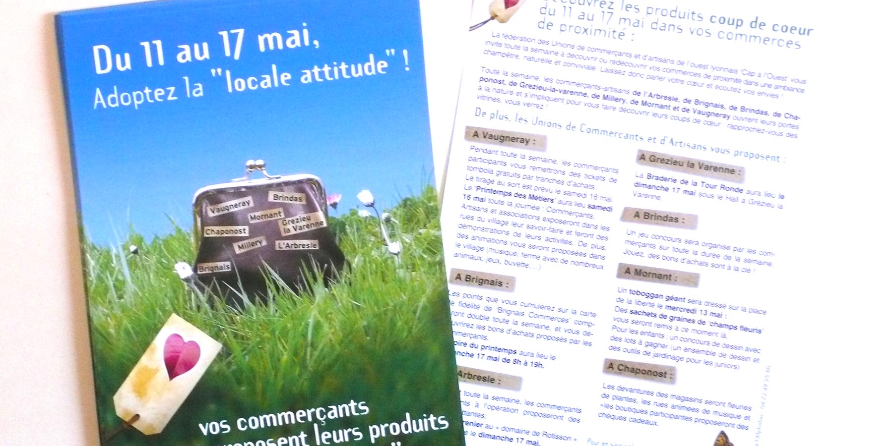 Affiche pour l'association Cap à l'Ouest