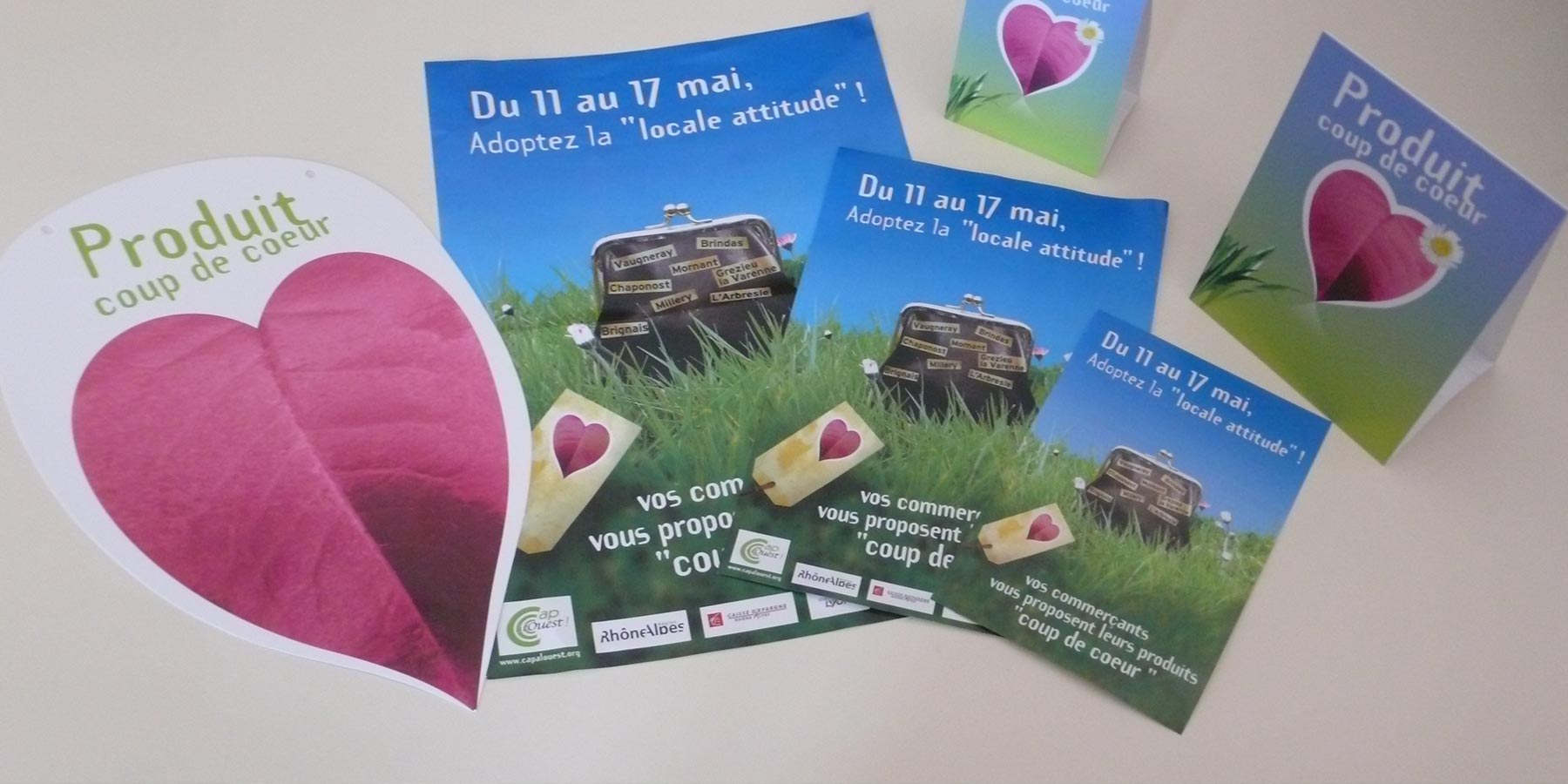 Design d'affiche sur le thème du vivre ensemble à Lyon
