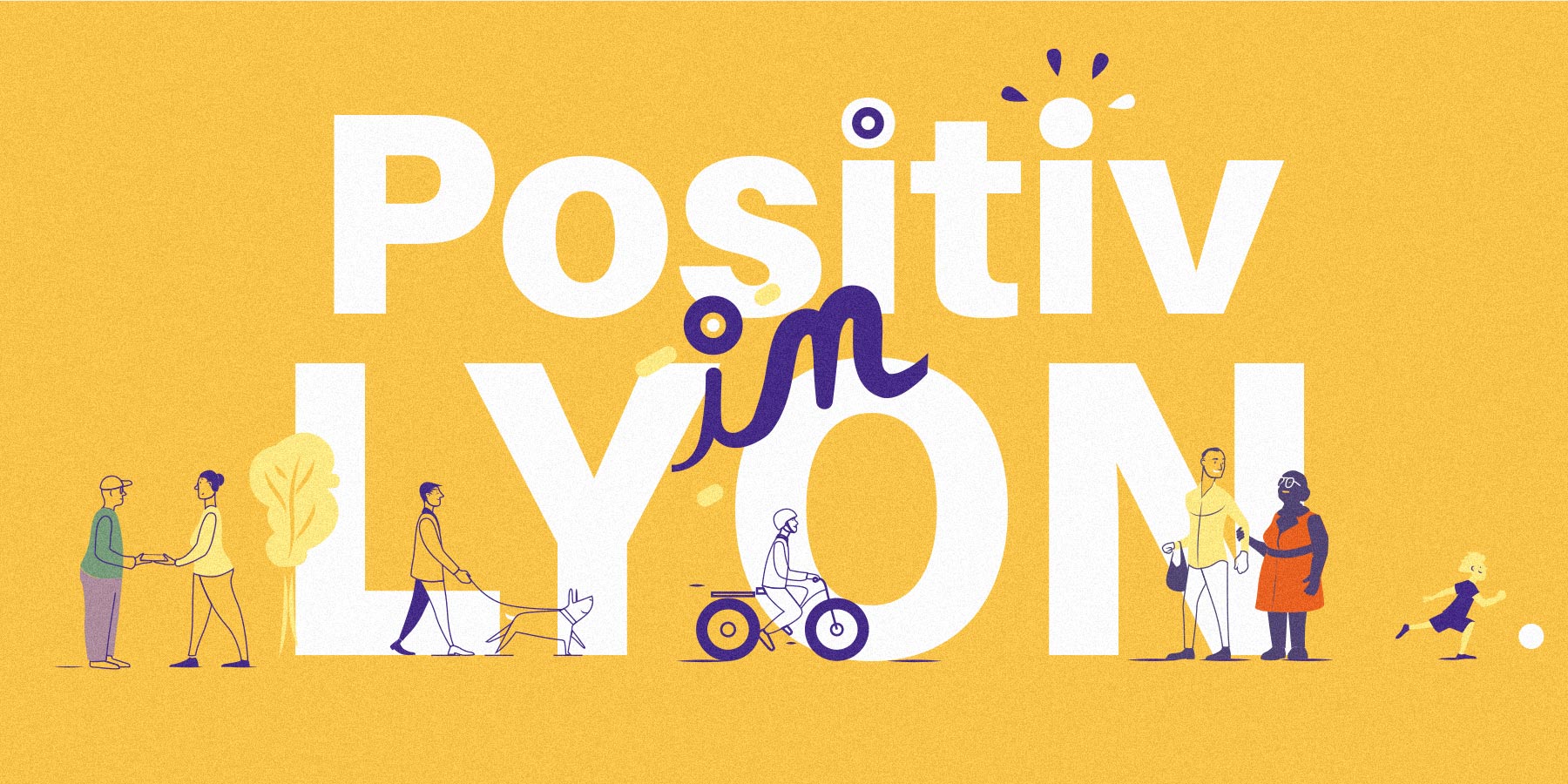 Affiche et design à Lyon sur le thème du vivre ensemble