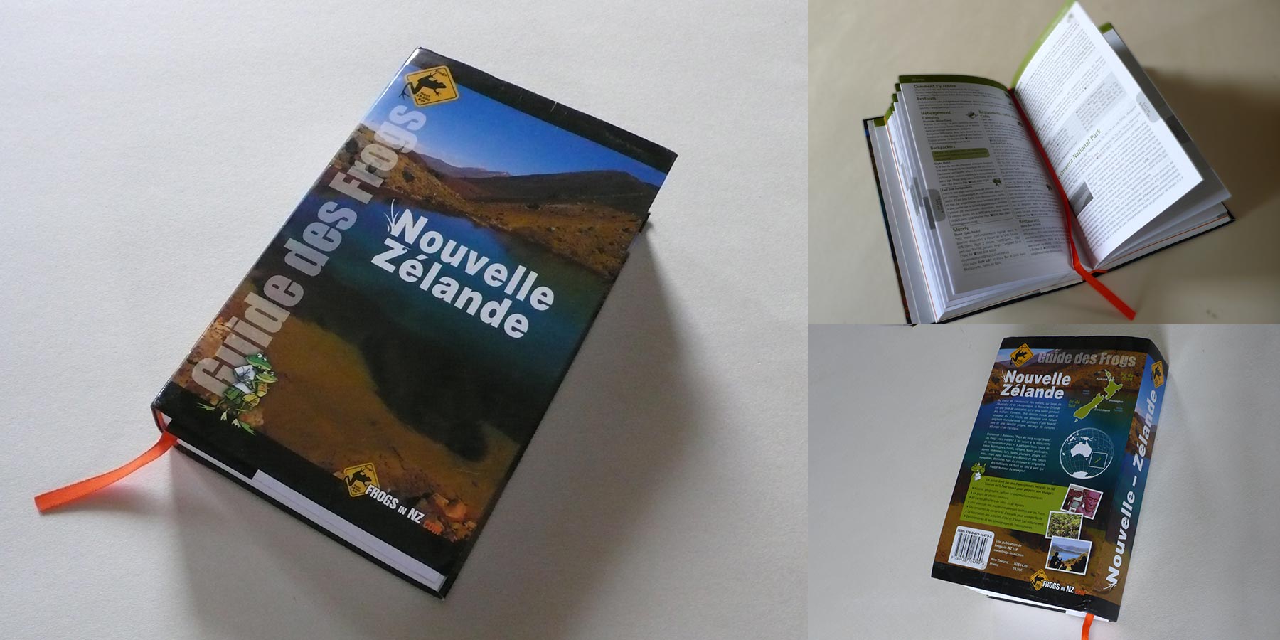 Photo du catalogue Azur scenic en situation, ouvert.