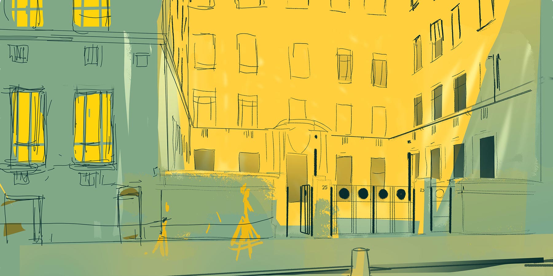  croquis architecture lyon