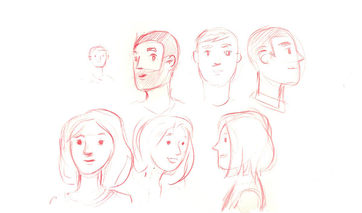 Croquis de personnage