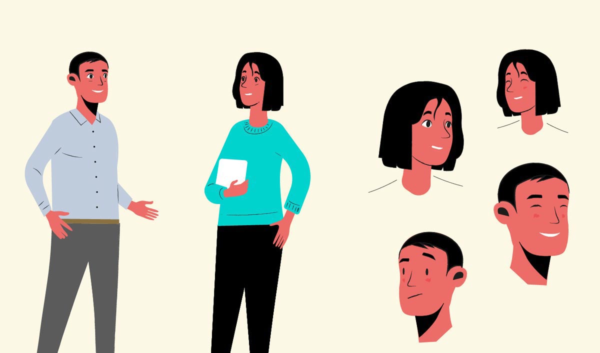 Illustrer des personnages