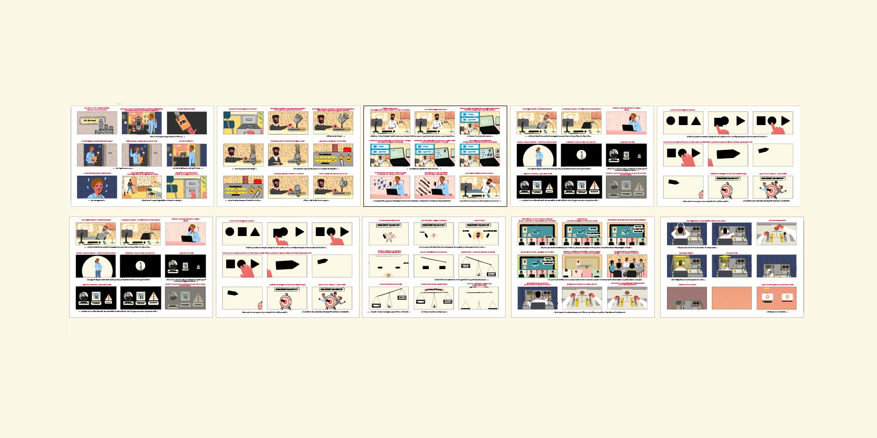 Création d'images avec story board