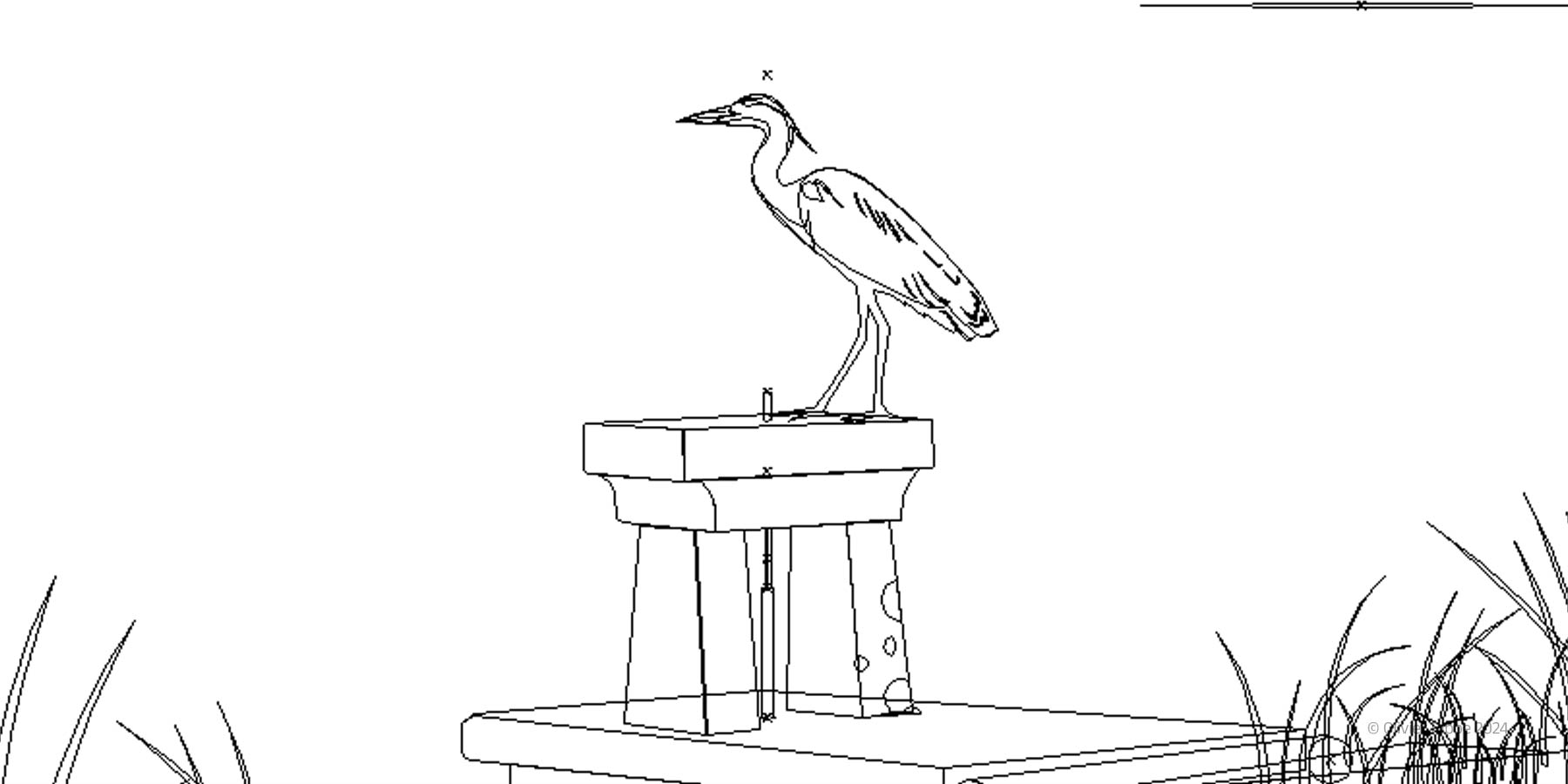 tracés vectoriels issus du croquis