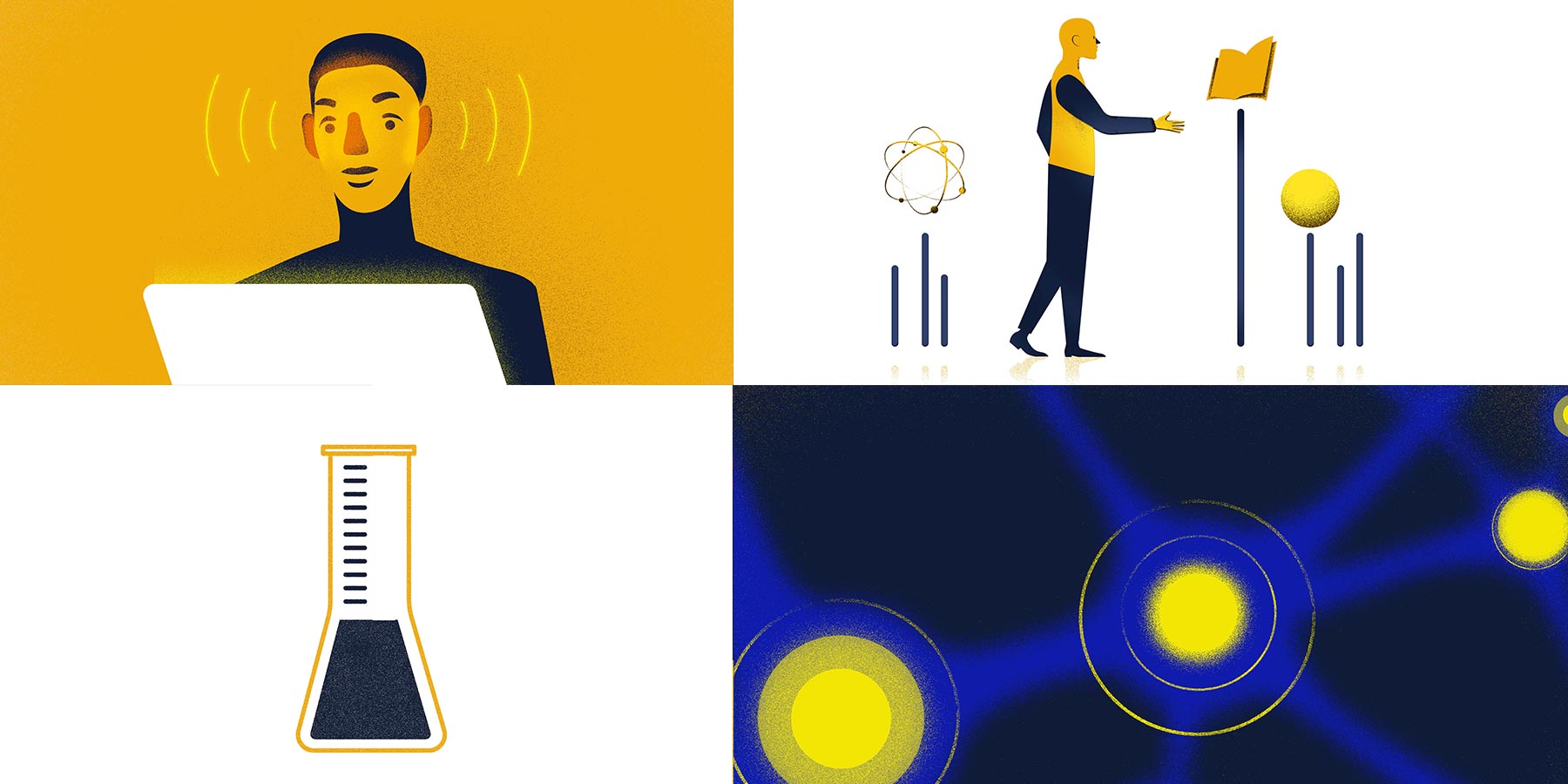 Ilustration à Lyon sur la thématique des neurosciences
