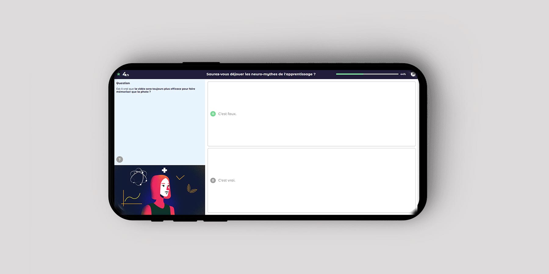 Création d'images adaptées pour la formation en ligne