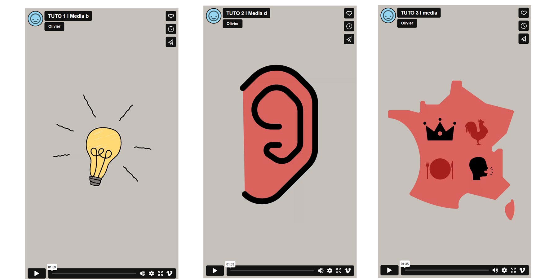 motion design et animation