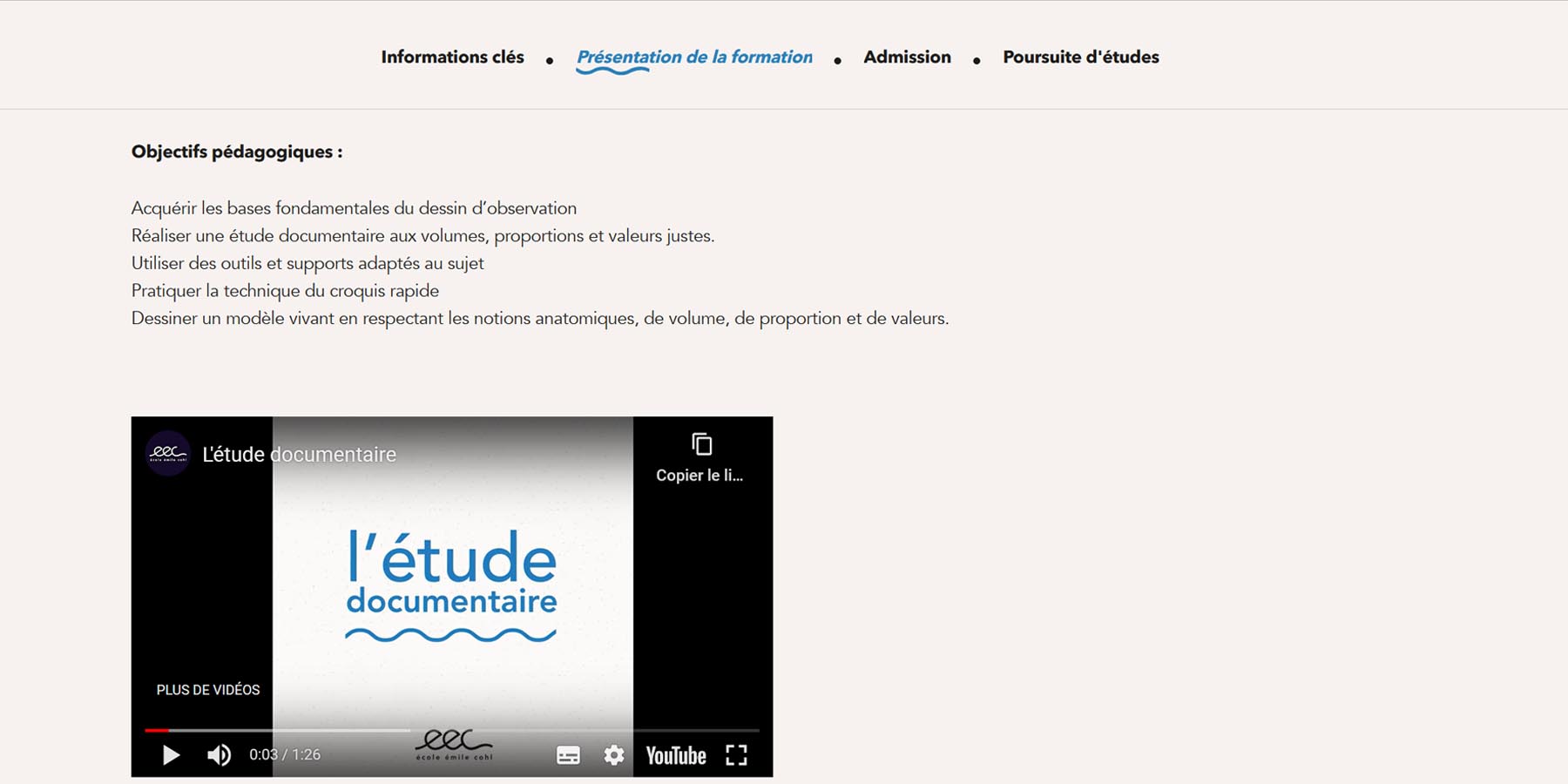 publication de vidéos