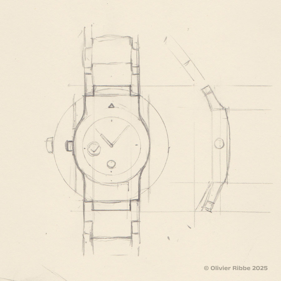 watch design sketches