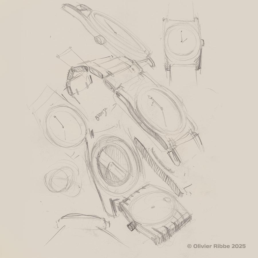 watch design sketches