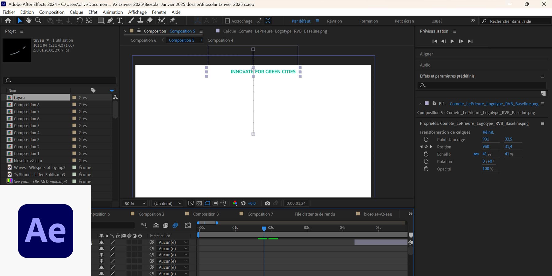 FORMATION AFTER EFFECTS LYON